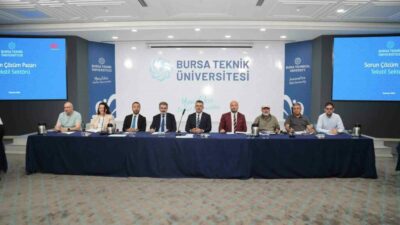 SEKTÖRLERİN SORUNLARINI ÇÖZMEK İÇİN KOLLARI SIVAYAN  BURSA TEKNİK ÜNİVERSİTESİ