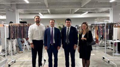 Los Angeles'ta düzenlenen LA Textile Show'a milli katılım organizasyonu düzenleyen