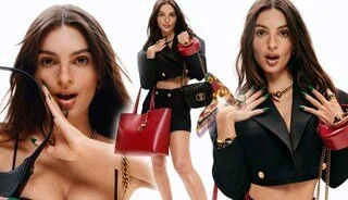 Kurt Geiger’ın sonbahar-kış koleksiyonunu Emily Ratajkowski tanıttı