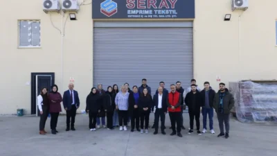 Giresun İŞKUR tarafından bir tekstil firmasında işbaşı eğitim programı başlatıldı.