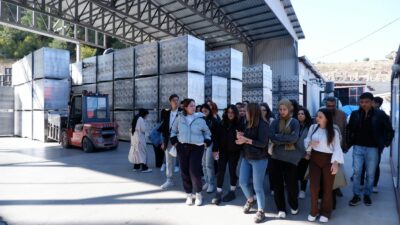 Bursa'nın Kestel ilçesindeki Barakafakih Organize Sanayi Bölgesi'nde (BOSAB) üretim yapan