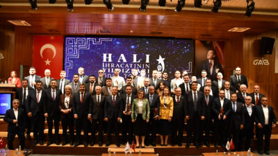 Güneydoğu Anadolu Halı İhracatçıları Birliği (GAHİB) tarafından düzenlenen törenle GAHİB'e