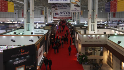 Gaziantep'te bu yıl 36'ıncısı düzenlenen GAFSHOES Uluslararası Ayakkabı, Terlik, Saraciye