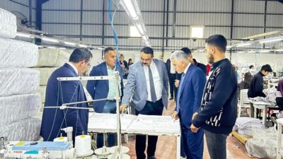6 Şubat depremlerinde büyük hasar alan Hatay'da tekstil sektörü istihdamın