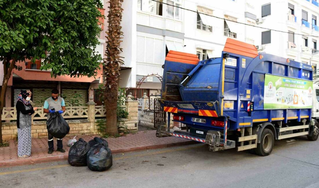 Antalya Muratpaşa Belediyesi’nin, atıkların