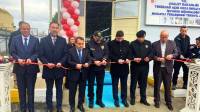 Tekirdağ Açık Ceza ve İnfaz Kurumu’na bağlı Muratlı Yerleşkesinde kurulan