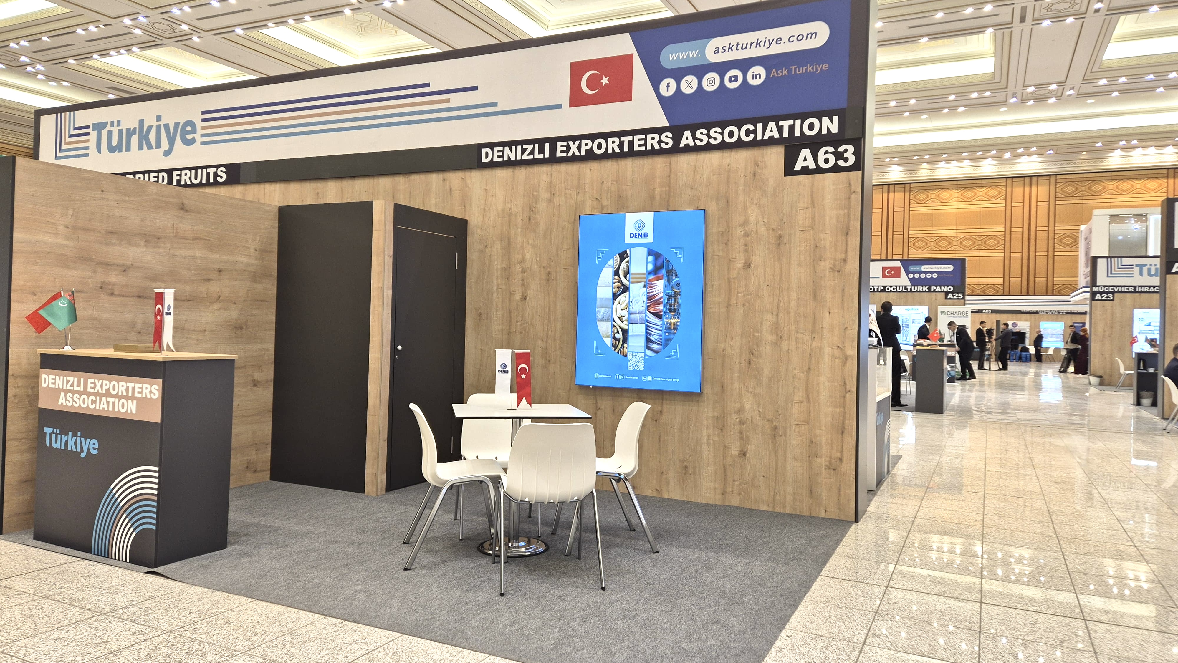 Denizli İhracatçılar Birliği, 4-6 Aralık 2024 tarihleri arasında Aşkabat'ta düzenlenecek