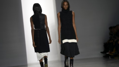 Calvin Klein, kreatif direktör Veronica Leoni'nin ilk koleksiyonu olan Sonbahar/Kış