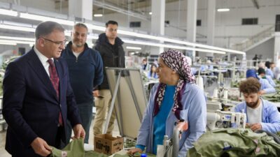 Van Organize Sanayi Bölgesinde tekstil fabrikalarının inşaatı sürüyor. Van Valisi