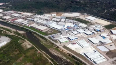 Ordu'nun Fatsa ilçesindeki Organize Sanayi Bölgesinde bulunan bir tekstil fabrikasında