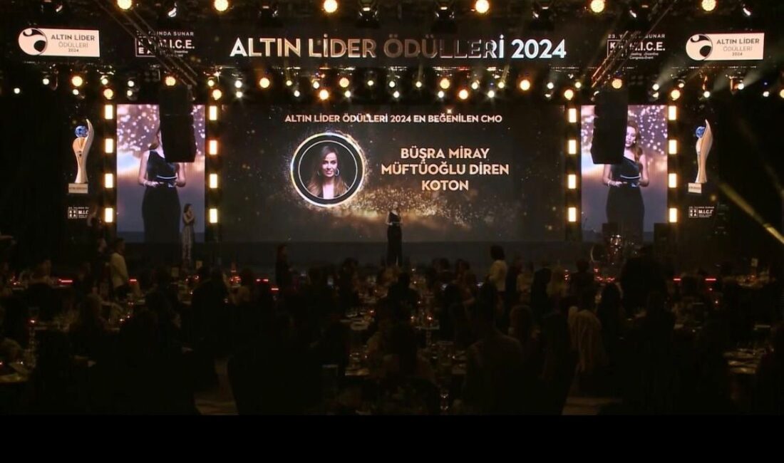 Türkiye’nin lider moda markası Koton, Altın Lider Ödülleri 2024’te büyük