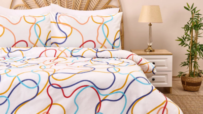 Nevresimler, battaniyeler, yatak örtüleri, kırlentler, halılar, paspaslar ve çok daha