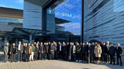 Denizli Ticaret Odası (DTO) Başkanı Uğur Erdoğan, Almanya'da düzenlenen Heimtextil