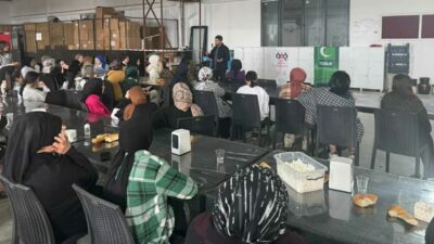 Batman’da tekstil firmalarında çalışan personele teknoloji bağımlılığı konusunda eğitim verildi.

