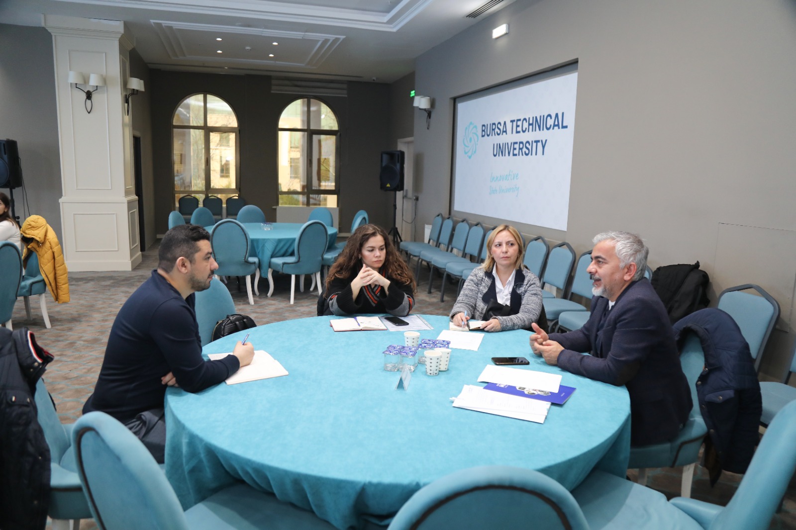 Sorun Çözüm Pazarı buluşmaları kapsamında BTÜ’lü akademisyenler ile tekstil firmalarının