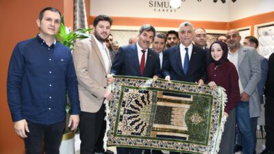 Ticaret Bakanı Prof. Dr. Ömer Bolat, CFE Uluslararası Halı ve