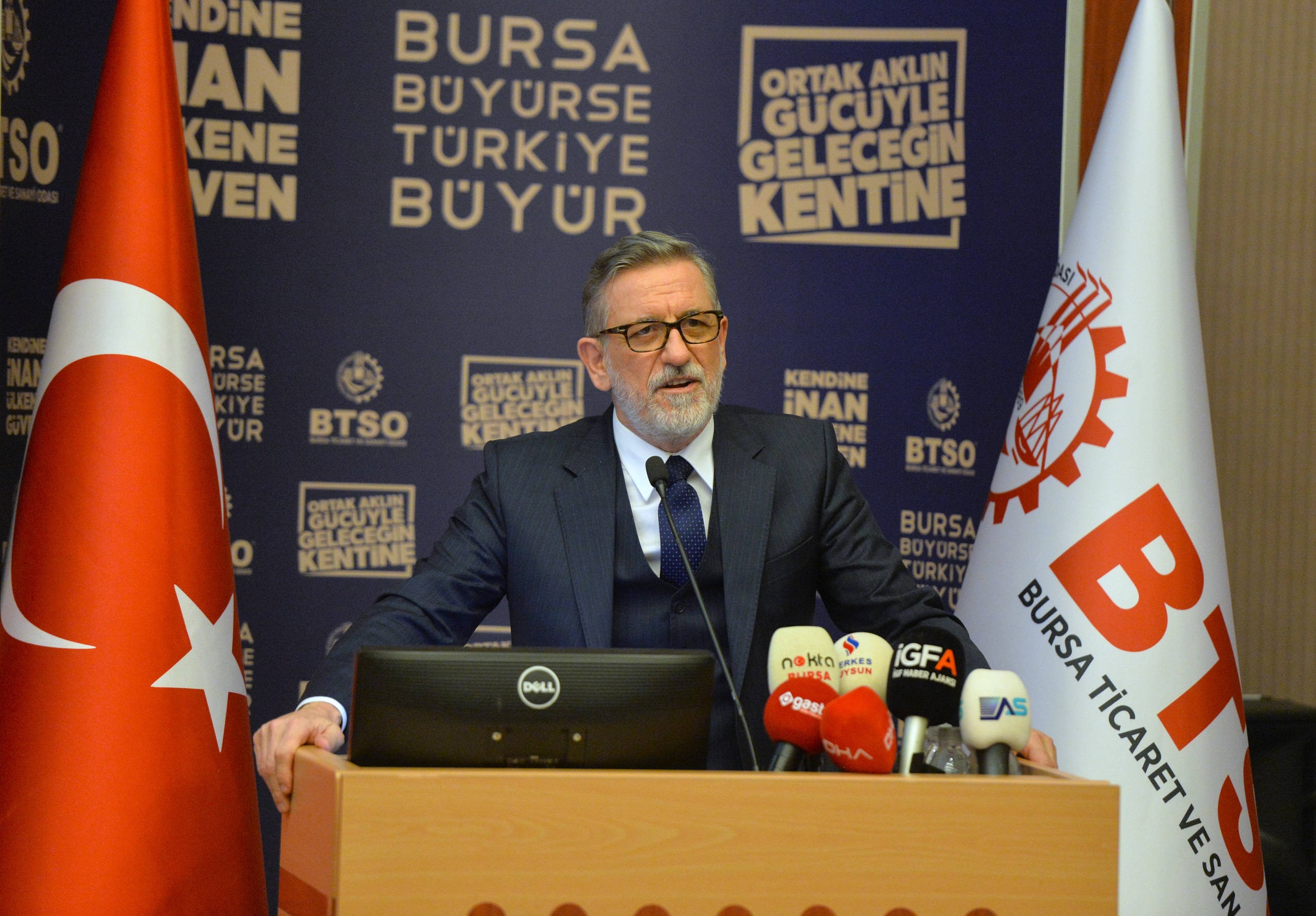 Bursa Ticaret ve Sanayi Odası (BTSO) Yönetim Kurulu Başkanı İbrahim