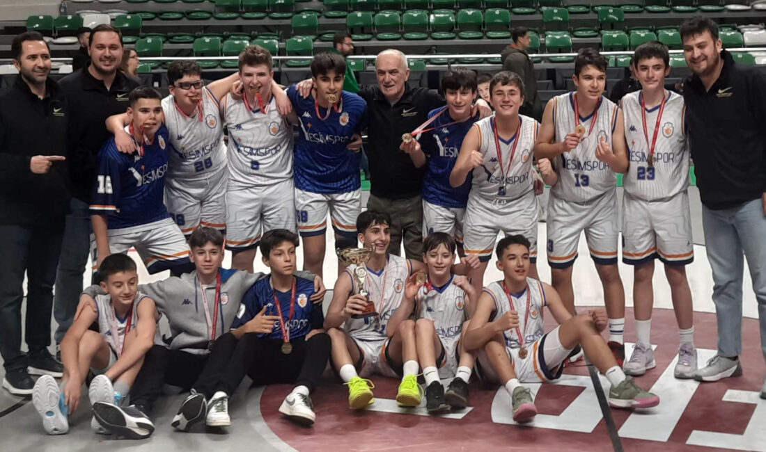 Yeşim Spor U14 Basketbol Takımı, Bursa U14 Erkekler Ligi’nde namağlup