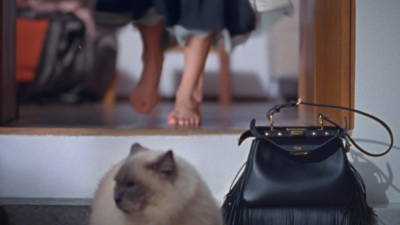 FENDI'nin ikonik Peekaboo ailesi Peekaboo Soft Small çantayı tanıtıyor. Kadın