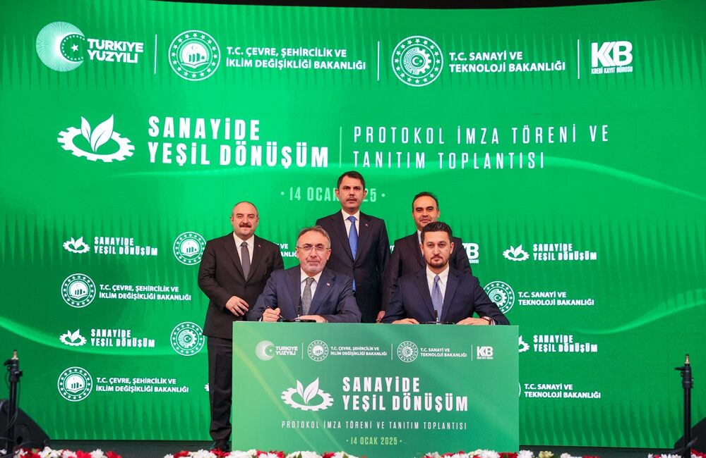 "Sanayide Yeşil Dönüşüm” yönetmeliğiyle çevreci üretimde yeni bir sayfa açıldı.