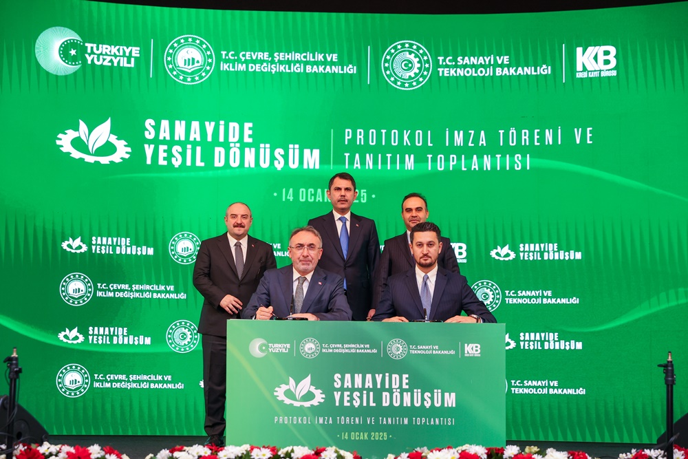 "Sanayide Yeşil Dönüşüm” yönetmeliğiyle çevreci üretimde yeni bir sayfa açıldı.