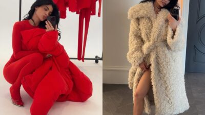 Ünlü model Kylie Jenner, 2023 sonbaharında kurduğu kendi moda markası