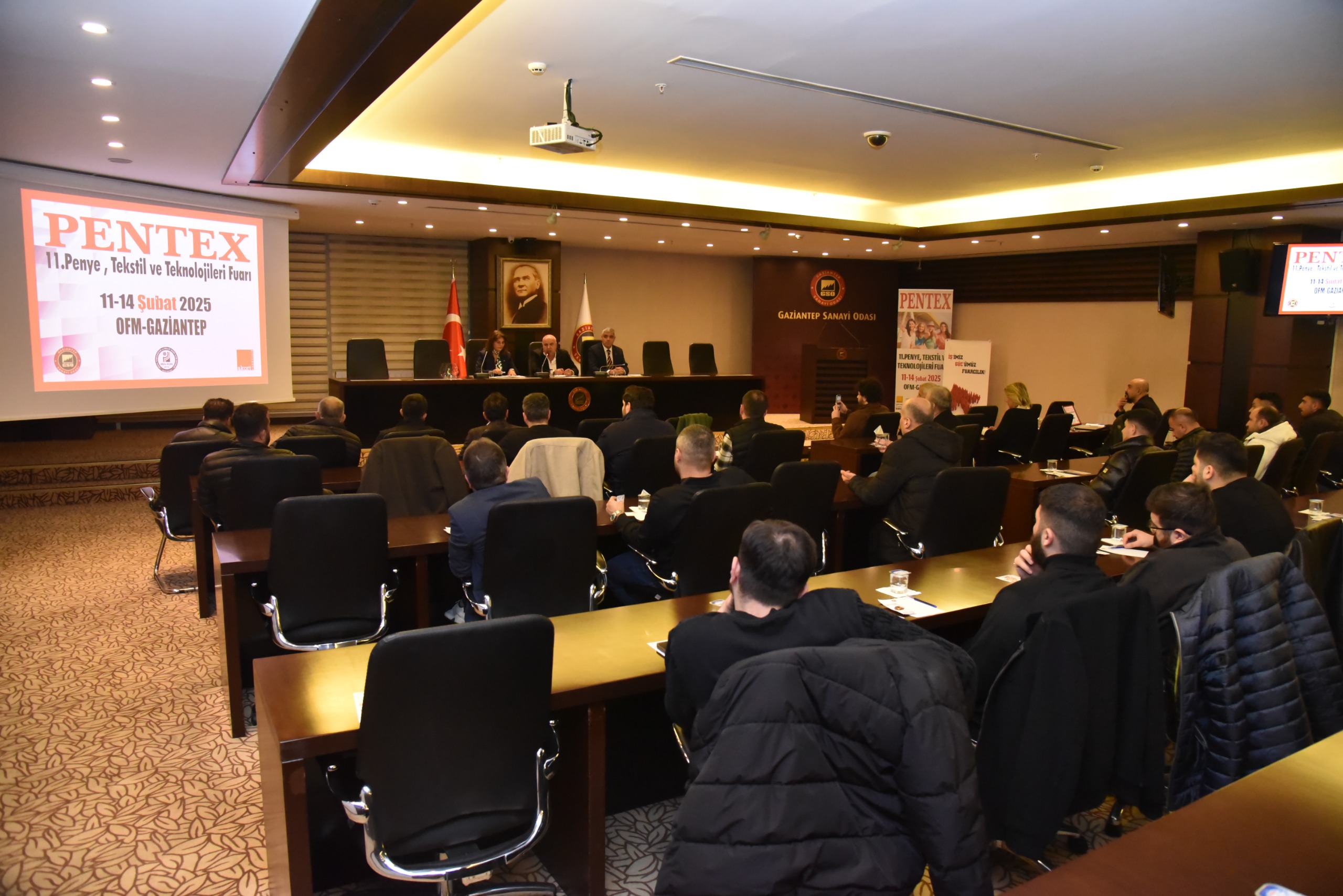 11. PENTEX Fuarı’nın kura çekimi Gaziantep Sanayi Odası (GSO) ev