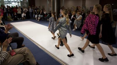 Rusya'nın başkenti Moskova'da düzenlenen 33. Uluslararası Çocuk ve Genç Modası