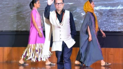 Hindistan'ın Tekstilden Sorumlu Devlet Bakanı Pabitra Margherita, Bharat Tex 2025