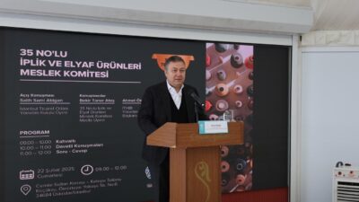 İstanbul Tekstil ve Hammaddeleri İhracatçıları Birliği (İTHİB) Başkanı Ahmet Öksüz,