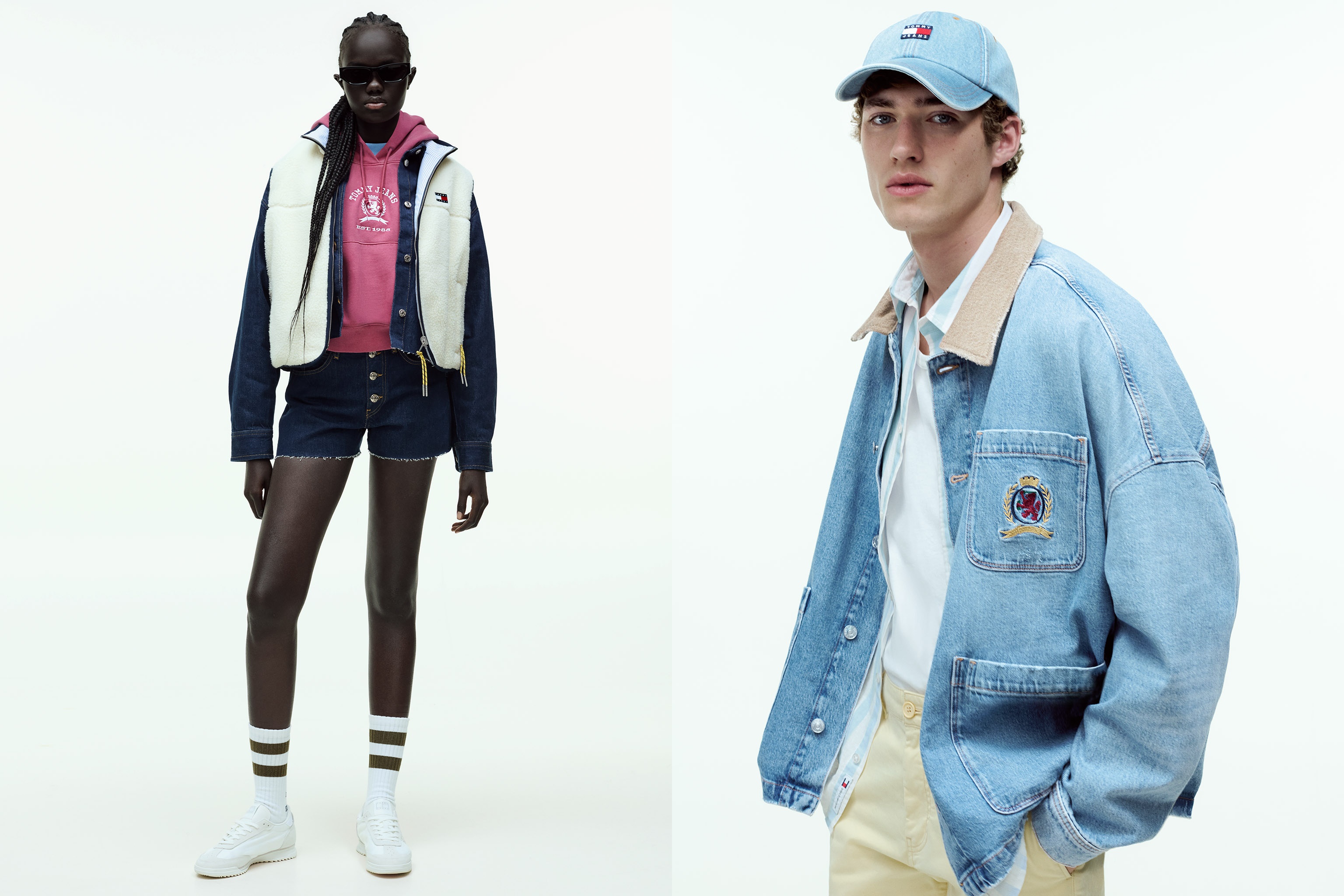 Denizci mirasını günümüzün temel gardırop parçalarıyla harmanlayan koleksiyon, Tommy imzalı