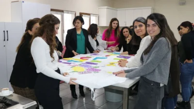 Diyarbakır'da Kayapınar Belediyesi Eş Başkanı Gülşen Sincar, Kadınlar Günü etkinlikleri