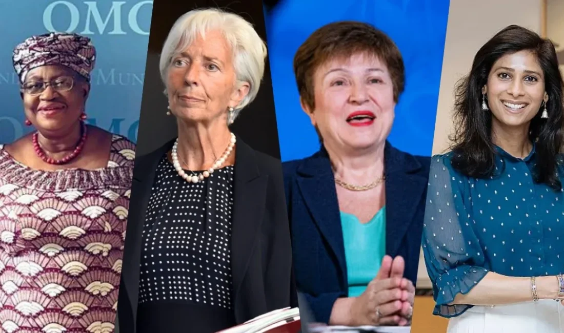 Küresel ekonomiye yön veren kurumlardan IMF, ECB ve DTÖ'ye kadınlar