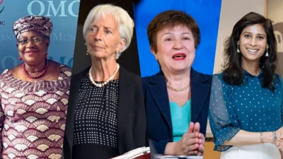 Küresel ekonomiye yön veren kurumlardan IMF, ECB ve DTÖ'ye kadınlar