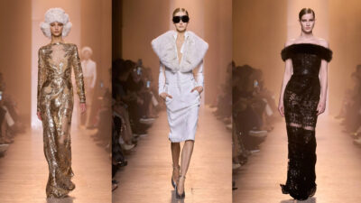 Elie Saab'ın 2025-2026 Sonbahar-Kış hazır giyim koleksiyonunda Alplerin zarafeti, dünyaca