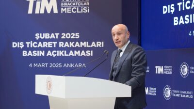 Türkiye İhracatçılar Meclisi (TİM) Başkanı Mustafa Gültepe, ihracatta iki ayda