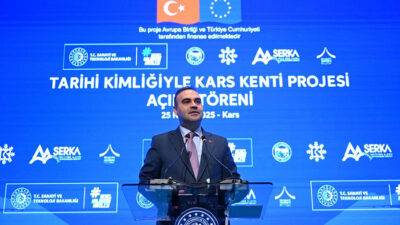 Sanayi ve Teknoloji Bakanı Mehmet Fatih Kacır, Kars'ta kurulan iki