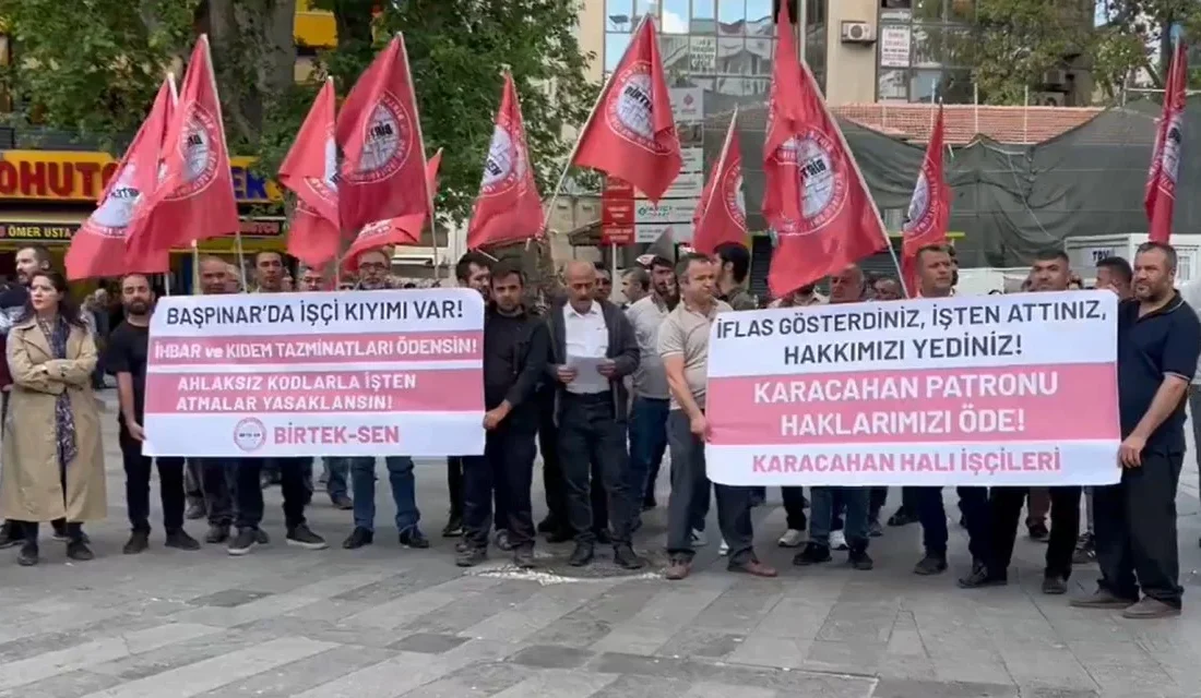Gaziantep Başpınar Organize Sanayi Bölgesi’nde (OSB) çalışan tekstil işçileri, son