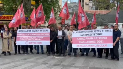 Gaziantep Başpınar Organize Sanayi Bölgesi’nde (OSB) çalışan tekstil işçileri, son