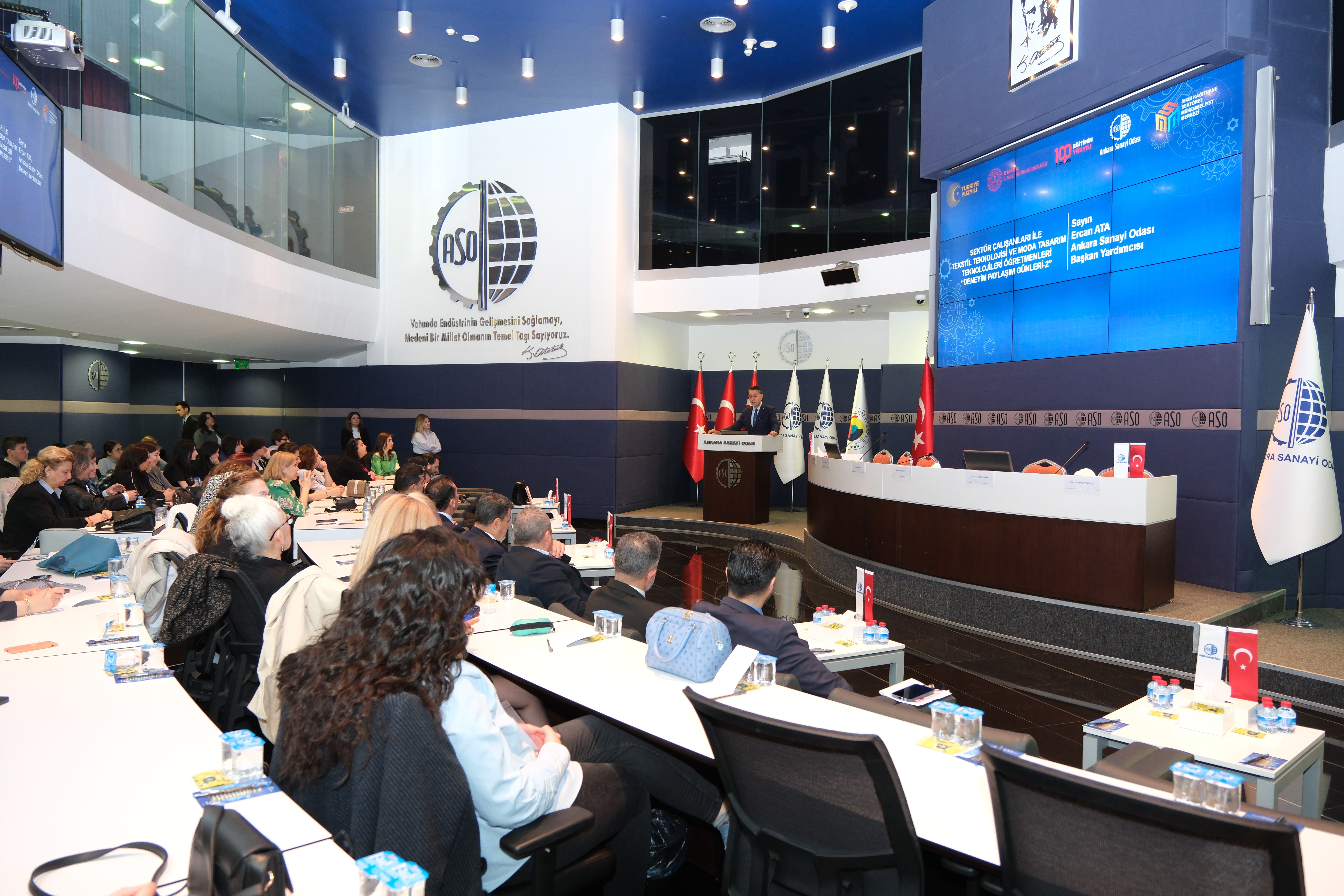 Ankara Sanayi Odası (ASO) ile İHKİB Kağıthane Sektörel Mükemmeliyet Merkezi