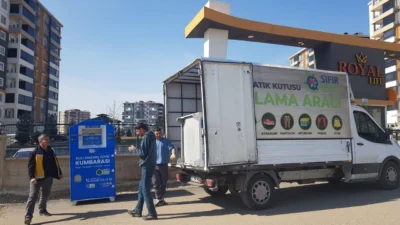 Batman'da farklı noktalara yerleştirilen giysi ve tekstil kumbaralarının sayısı 100’den