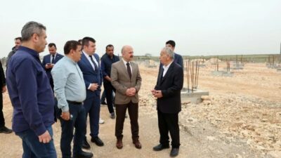 Adıyaman'ın ekonomik kalkınmasına ivme kazandıracak OSB Tekstil Kent Projesi'nin inşaat