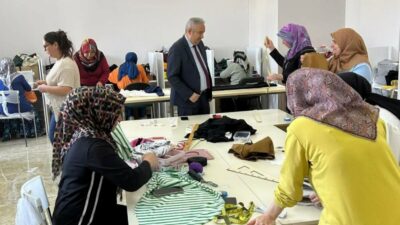 Niğde Halk Eğitimi Merkezi tarafından düzenlenen Giyim ve Üretim Teknolojileri
