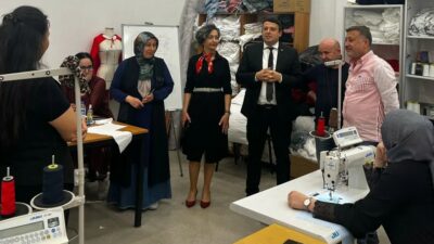 Denizli OSB'nin öncü firmalarından Kaynak Tekstil, Dostem Mesleki Eğitim Merkezi'ni