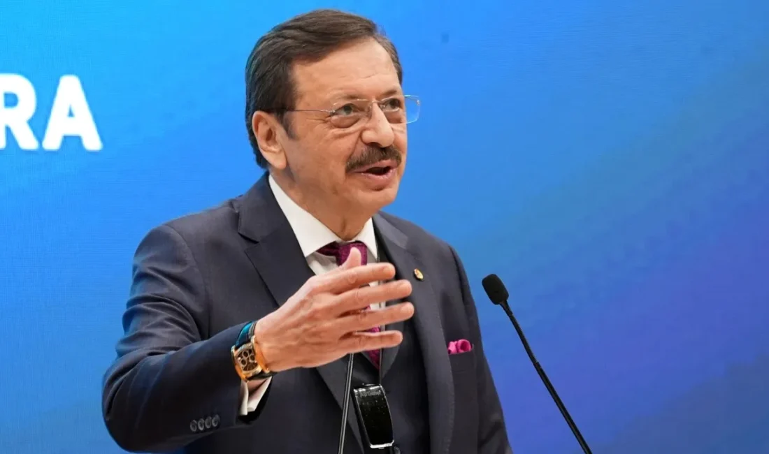 Türkiye Odalar ve Borsalar Birliği (TOBB) Başkanı Rifat Hisarcıklıoğlu, son