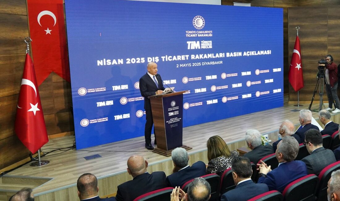 2025 Nisan ayı ihracat rakamlarının açıklandığı toplantıda konuşan Türkiye İhracatçılar