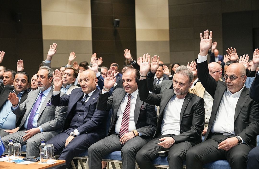 İstanbul Hazır Giyim ve Konfeksiyon İhracatçıları Birliği (İHKİB) genel kurulunda