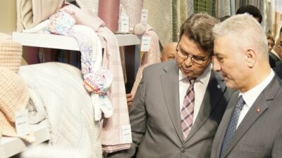 İstanbul Fuar Merkezinde devam eden Hometex 2025 Fuarında Denizli'den 94