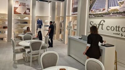 Denizli merkezli Gökhan Tekstil, HOMETEX Ev Tekstili Fuarı’nda yüzde 100 Ege