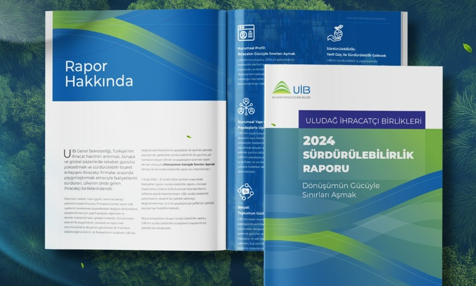 Uludağ İhracatçı Birlikleri, çevresel, sosyal ve yönetişim odaklı sürdürülebilirlik stratejilerini